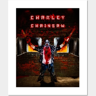 Charley Chainsaw Crematorium 2 Posters and Art